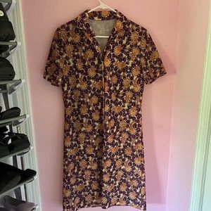 60s Button Up Dress